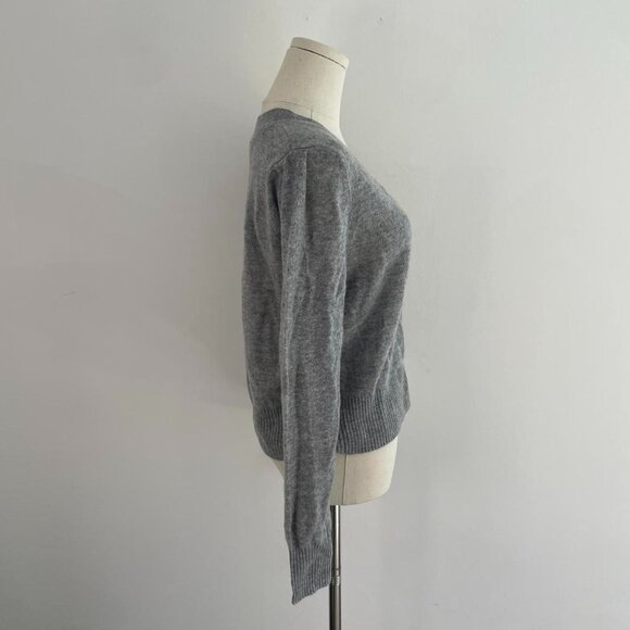 Veronica Beard Soleen Cashmere Cardigan | Heather Grey | Women’s Size Small - Picture 2 of 5